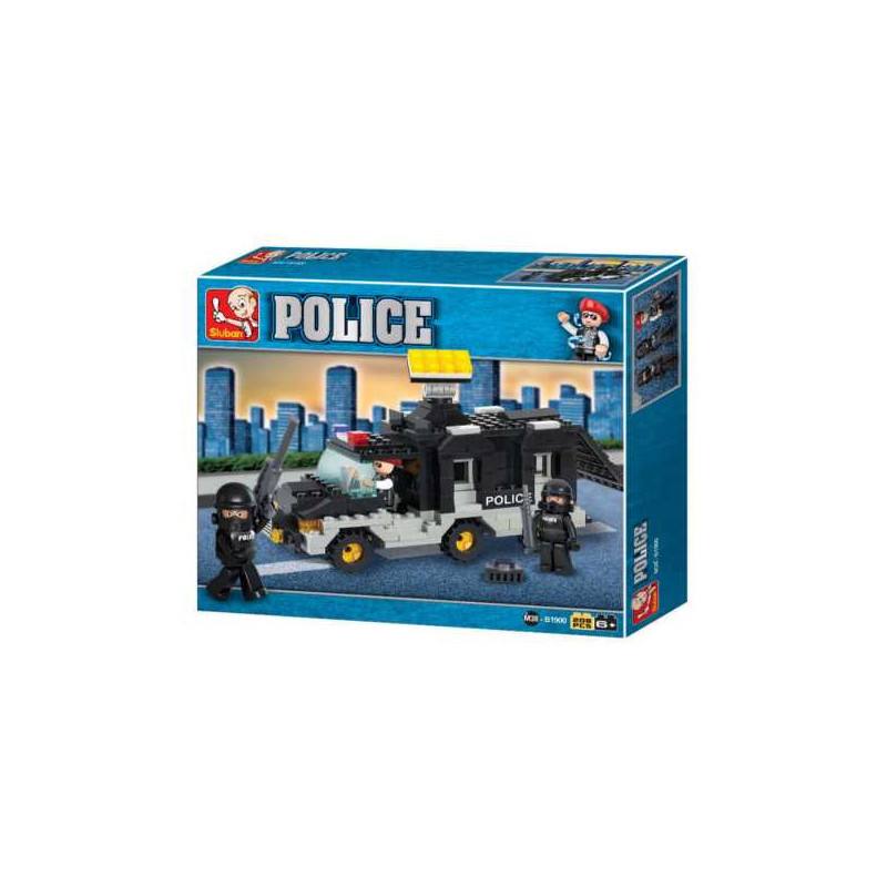 Imagen police coche de intervencion 206 piezas