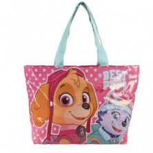 Imagen bolsa de playa paw patrol