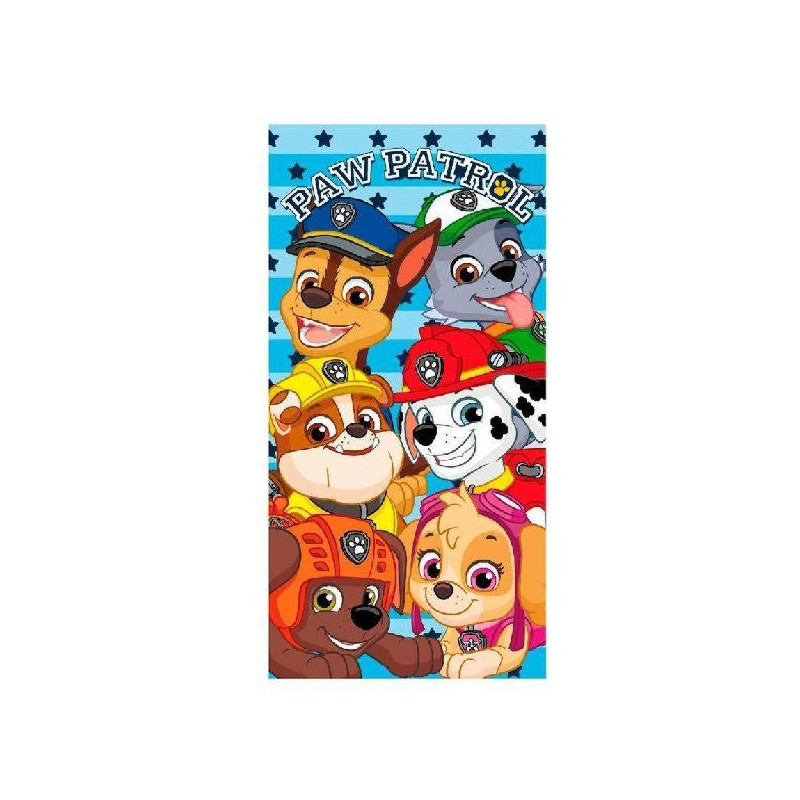 Imagen toalla playa 70x140cm paw patrol