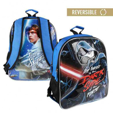 Imagen 2 mochila reversible 41cm star wars
