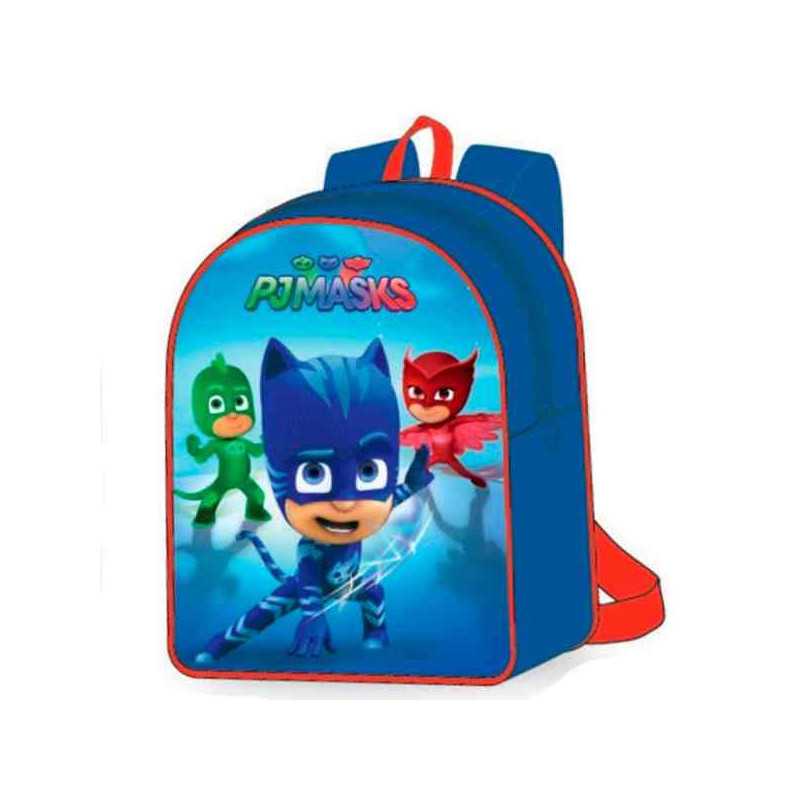 Imagen mochila 30cm pj heroes en pijama