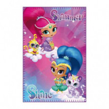 Imagen manta polar invierno shimmer & shine