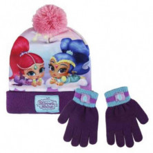 SET GUANTES Y GORRO SHIMMER  & SHINE