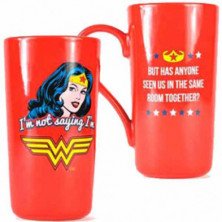 Imagen wonder woman -taza – latte wonder woman classic 5l