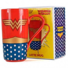 TAZA WONDER WOMAN LOGO