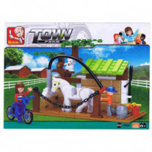 Imagen town granja de caballo 110 piezas