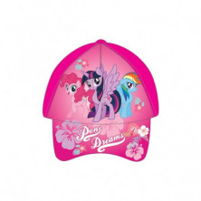 GORRA NIÑA MY LITTLE PONY 54CM ROSA OSCURO