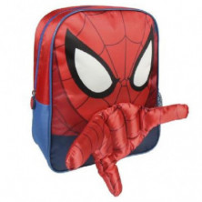 MOCHILA INFANTIL SPIDERMAN 31CM frontal