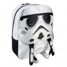 Imagen mochila infantil star wars soldado 31cm bts