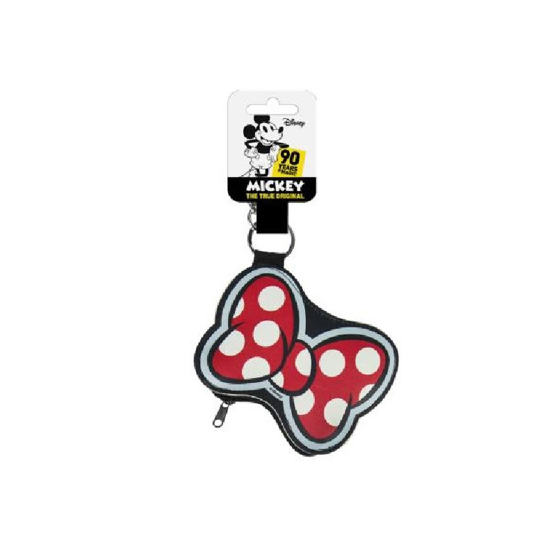 Imagen llavero monedero lazo minnie mouse