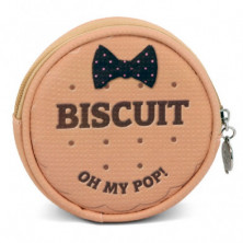 OHMYPOP MONEDERO REDONDO BISCUIT