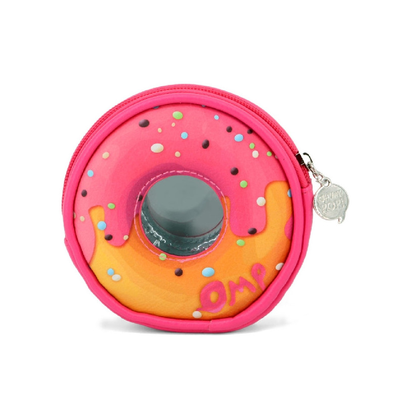 Imagen ohmypop monedero redondo pinknut