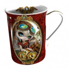 imagen 1 de taza con caja clockwork dragoling - jasmine becket