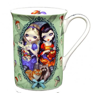 imagen 1 de taza con caja alice & snow white - jasmine becket