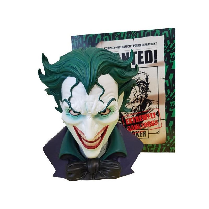 Imagen figura busto the joker - batman - dc comics