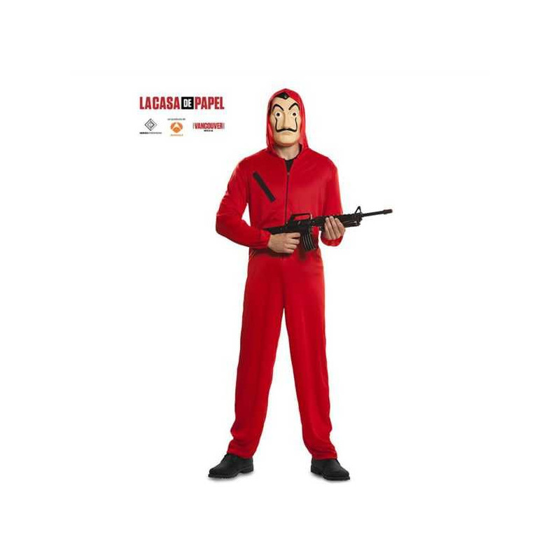 Imagen disfraz la casa de papel talla m//l Imagen disfraz la casa de papel talla m//l