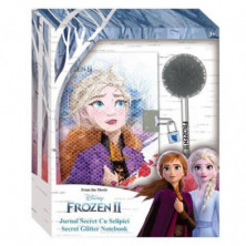 DIARIO SECRETO Y BOLI CON POMPON FROZEN 2