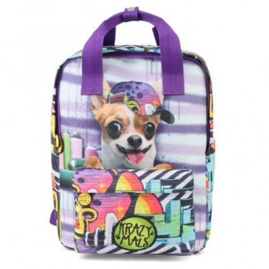 Imagen mochila dash chihuahua krazymals 38cm