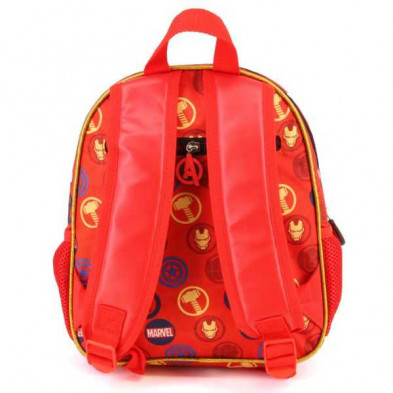 imagen 2 de mochila iron man armor-kindergarten 30cm