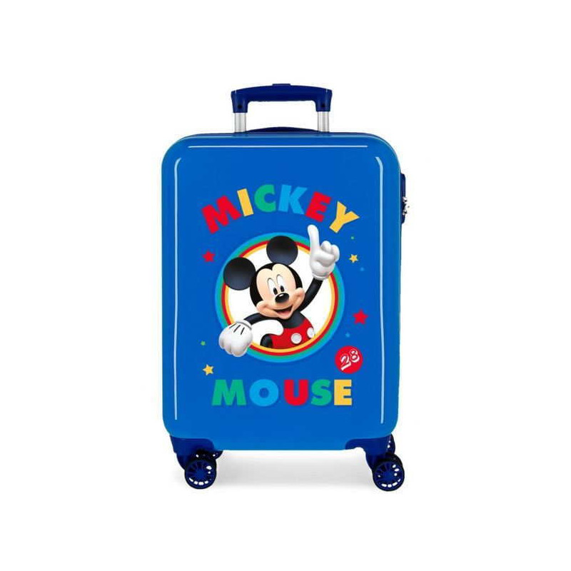 Imagen maleta mickey mouse 55cm azul disney