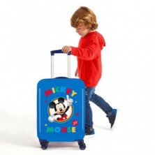 imagen 5 de maleta mickey mouse 55cm azul disney