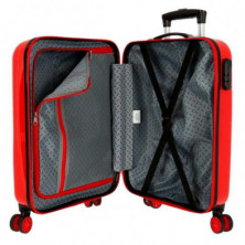 imagen 2 de maleta mickey mouse 55cm rojo disney