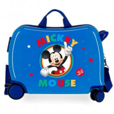 Imagen maleta infantil mickey mouse azul disney