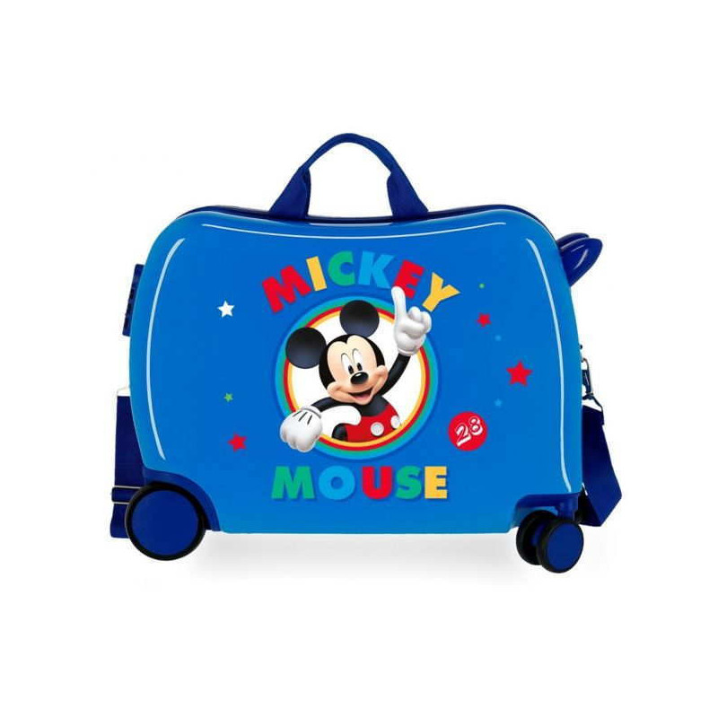 Imagen maleta infantil mickey mouse azul disney