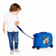 imagen 5 de maleta infantil mickey mouse azul disney
