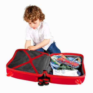 imagen 3 de maleta infantil mickey mouse rojo disney