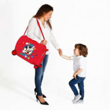 imagen 4 de maleta infantil mickey mouse rojo disney