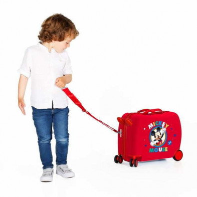 imagen 5 de maleta infantil mickey mouse rojo disney