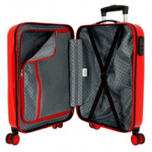 imagen 2 de maleta spiderman 55cm roja marvel