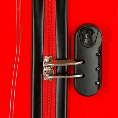 imagen 4 de maleta spiderman 55cm roja marvel