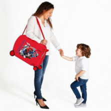 imagen 4 de maleta infantil spiderman roja marvel
