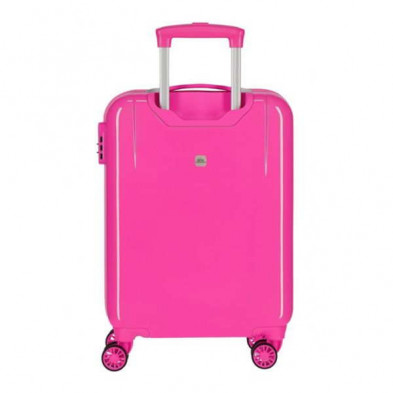 imagen 5 de maleta minnie mouse 55cm rosa rock dots