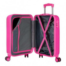 imagen 2 de maleta minnie mouse 55cm rosa
