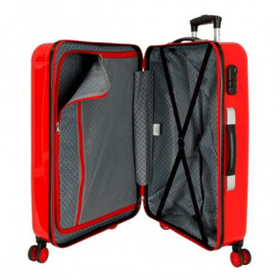 imagen 2 de maleta mickey mouse 55cm roja disney
