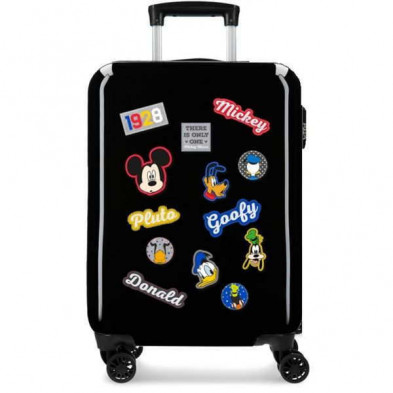 Imagen maleta mickey mouse 68cm negra disney