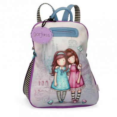 Imagen mochila 38cm gorjuss friends walk together