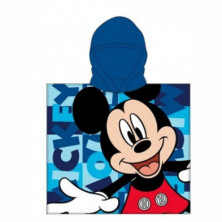 PONCHO PLAYA NIÑO MICKEY MOUSE