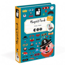 MAGNETIC BOOK CARAS LOCAS - CRAZY FACES CHICOS