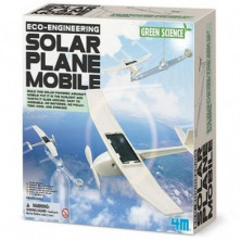 Imagen green science - móvil avión solar