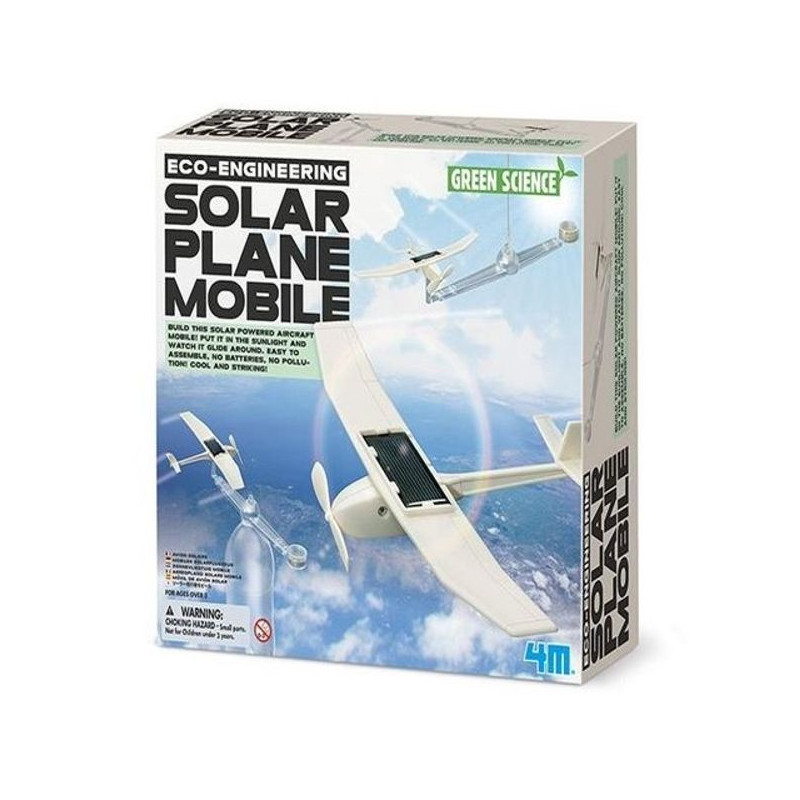 Imagen green science - móvil avión solar