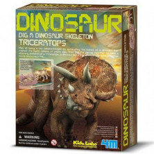 Imagen kidz paleontología esqueleto triceratops