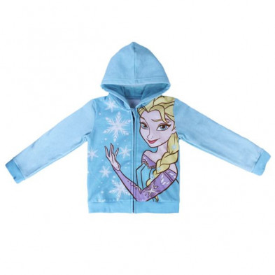 Imagen sudadera niño con capucha frozen elsa