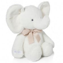 PELUCHE BABY ELEFANTE CREMA 38CM