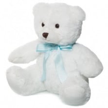 PELUCHE OSITO ELTON BLANCO 18CM