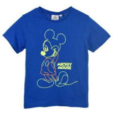 Imagen camiseta mickey mouse azul