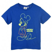 CAMISETA MICKEY MOUSE AZUL